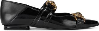 Kurt Geiger Womens Mansion Point Slip On Ballet Flats - Black - Size UK 3