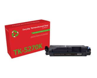 OEM Remanufacturado Everyday T&oacute;ner Everyday Negro Remanufacturado De Xerox Es Compatible Con Kyocera Tk-5270k, Capacidad Est&aacute;ndar