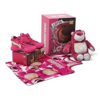 Li-Ning x Toy Story BadFive 2 Lotso Strawberry Bear Special Box ABFR015-1