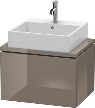 Duravit Duravit - Armario Consola Bajo L-cube 400x620x477mm Franela Gris Brillante