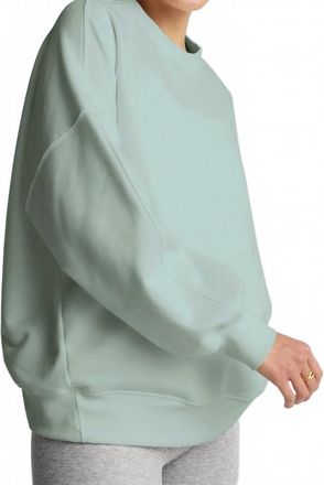 Beyond Yoga Luxefleece Oversized Sweatshirt In Pale Blue