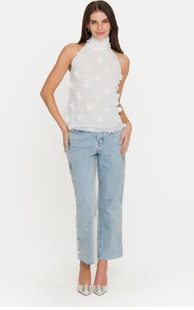 Generation Love Stephen Button Jeans in Blue at Nordstrom, Size 26 27