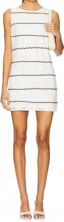 Show me your Mumu Cynthia Mini Dress In Ivory