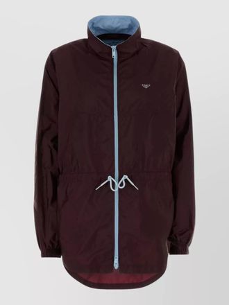 Prada recycled nylon windbreaker jacket