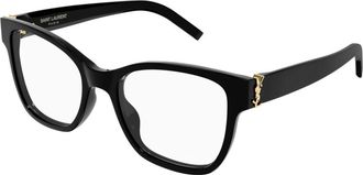 Saint Laurent M158 Bril - Dames - Brillen - Zwart - 52 MM - Accessoires