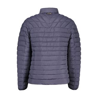 Napapijri Quilted Nylon Down Jacket - Blue