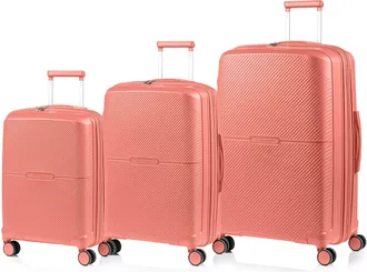 Champs Luggage Aura / 3-Piece Luggage Set / Black