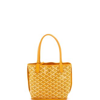 Goyard Anjou Reversible Tote Coated Canvas Mini
