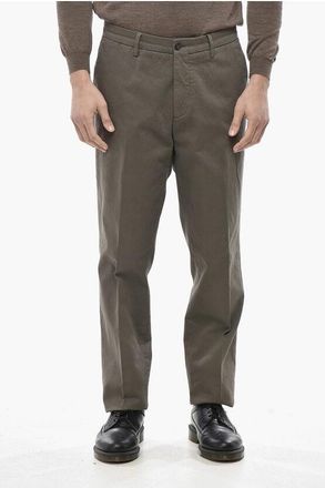 Corneliani CC COLLECTION Cotton Stretch Chino Trousers size 54