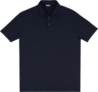 Zanone Ice Cotton Polo - Heren - Polos - Blauw - 3XL - Katoen - Tops