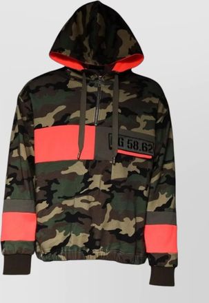 Dolce & Gabbana camouflage hooded jacket
