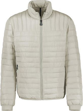 Lerros Steppjacke LERROS, Herren, Gr. 3XL, pearl grau, Web, Obermaterial: 100% Polyester, unifarben, normal h&uuml;ftbedeckend, Rundhals, B&uuml;ndchen, Jacken Steppja