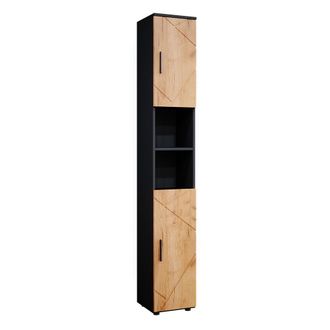 Vicco Armario De Ba&ntilde;o Irma, Antracita, 30 X 192 Cm Vicco