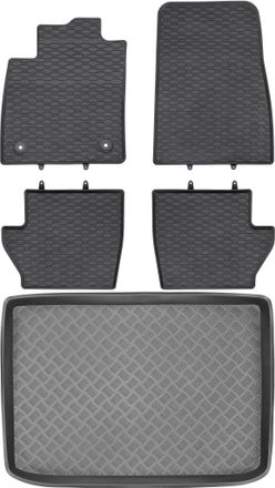 OEM Juego De Alfombrillas De Goma Para Coche Y Alfombrilla Para Maletero Del Ford Puma Crossover De 2019