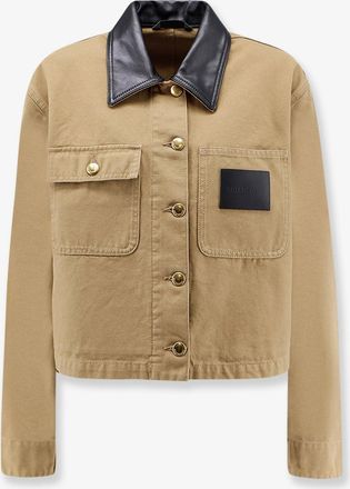 Balenciaga Giubbino Workwear Cropped in canvas - BALENCIAGA - gender_Woman