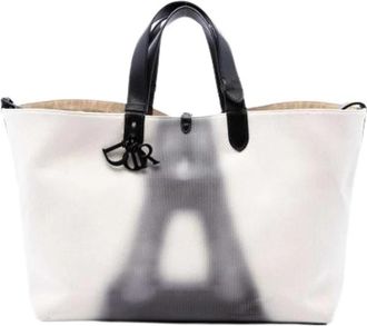 Dior Pre-owned Toujours Tote Bag - Dames - Vintage Shopper - Wit - ONE Size - Leer - Vintage