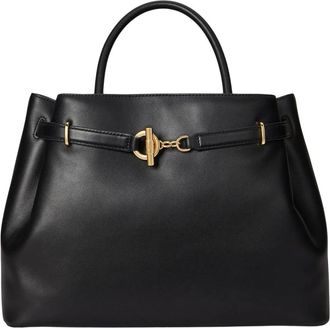 Ralph Lauren Tassen, Dames, Zwart, ONE Size, Cartella Blke
