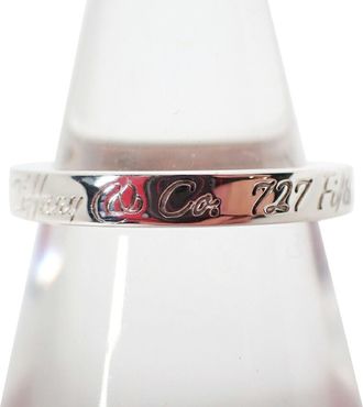 Tiffany & Co. Sterling Silver 925 Band Ring (Pre-Owned)