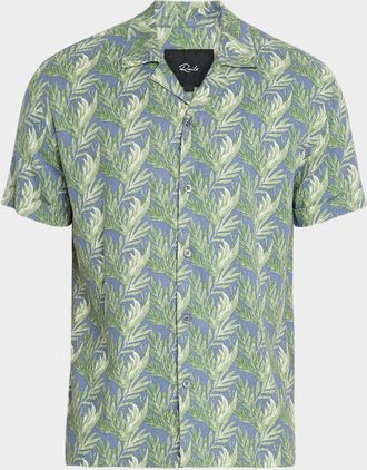 Rails Mens Atlas Stretch Linen Shirt