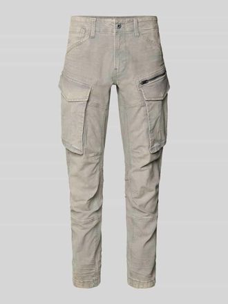 G-Star Regular Tapered Fit Hose mit Cargotaschen Modell Rovic in Oliv, Gr&ouml;&szlig;e 29/32