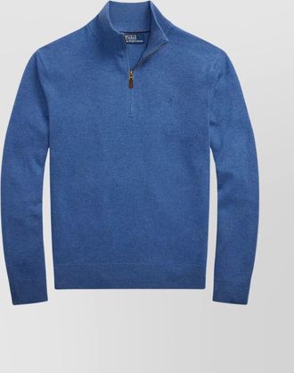 Polo Ralph Lauren ribbed cuff and hem knit sweater