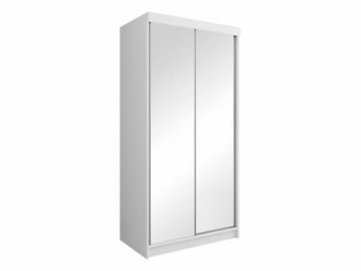 Mirjan24 Mobilier1 - Armario Dover 102, Blanco, 200x100x62cm, Puertas De Armario: Correderas, N&uacute;mero De Estantes: 0, Led