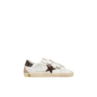 Golden Goose Old School Young - Dames - Sneakers - Wit - 35 EU - Katoen - Schoenen