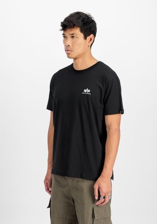 Alpha Industries T-Shirt ALPHA INDUSTRIES Basic T-Shirt SL, Herren, Gr. XXL, schwarz, Obermaterial: 100% Baumwolle, Shirts T-Shirt