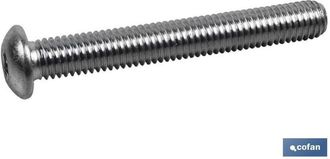 cofan Din Iso 7380 C-10.9 M-6x60 Z Caja 200 Unid., Tornillo Allen Din Iso 7380 Con Rosca Total. Clase 10.9 En Acabado Zincado. Abarca M&eacute;tricas Desde La M-4 