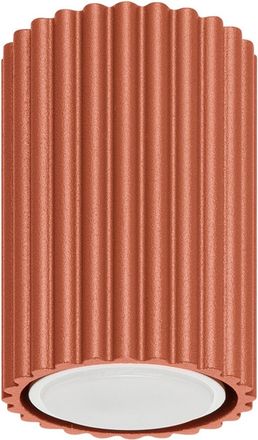 Sollux Lighting Design Deckenlampe Karbon ø 6.5 x 10 cm - Ockerrot