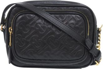 Burberry Pre-owned Burberry Embossed Calfskin TB Monogram Camera Chain Crossbody Ladies R8L0GA1RTYRFLIS0