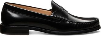 Stuart Weitzman Lottie Loafer - Dames - Loafers - Zwart - 42 EU - Schoenen