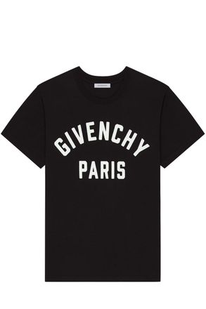 Givenchy EMBROIDERED LOGO T SHIRT Size: XL, colour: BLACK