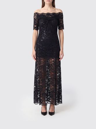 Paco Rabanne Abito midi a tubino in pizzo elasticizzato con scollatura retta