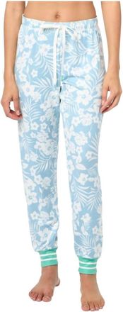 PJ Salvage Breeze Band Pant In Ocean Blue