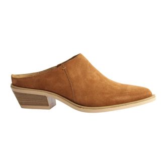 Carmens Schoenen, Dames, Bruin, 37 EU, Su&egrave;de, Sabot Texano