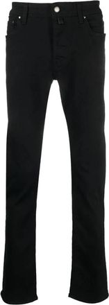 Jacob Cohen Denim Broek Texa Stijl - Heren - Straight fit broeken - Blauw - W35 - Denim - Broeken