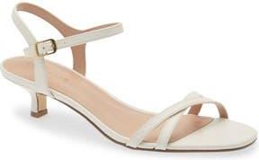 Cole Haan Leni Kitten Heel Sandal in Ivory Leather at Nordstrom Rack, Size 5.5