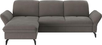 Sit&more Ecksofa &raquo;Leandro L-Form&laquo; Wahlweise mit Bett-, Kopfteil - und Armlehnfunktion, sowie Bettkasten