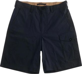 Merrell Fitness, Heren, Blauw, XL, Katoen, Straight Leg Piece Dyed Cotton Shorts