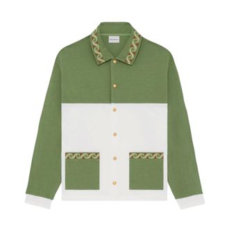 Dr&ocirc;le de Monsieur Jackets - male - Drole de Monsieur - Light Jackets - Green - M - Jackets