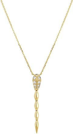 Sabrina Designs 14K 0.23 Ct. Tw. Diamond Snake Pendant