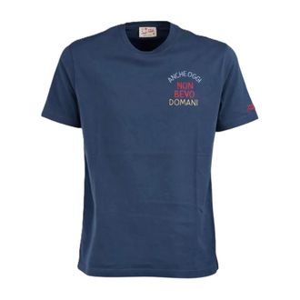 MC2 Saint Barth T-Shirts, male, Blue, Size: XL Portofino T-Shirt