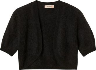 Twinset Twin-set Truien - Dames - Vesten - Zwart - S - Truien & Vesten
