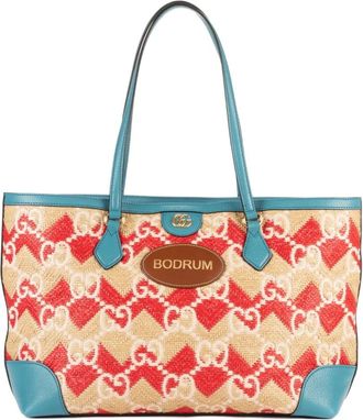 Gucci Borsa tote con motivo GG - Blu