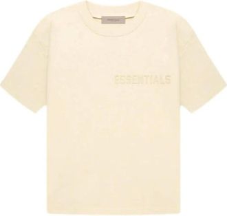 Fear of God T-Shirts, male, Beige, XS, Egg Shell T-shirt Essentials