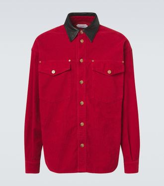 Versace Sobrecamisa de denim