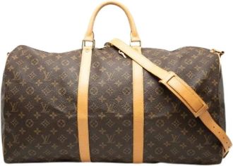 Louis Vuitton Pre-owned Keepall Bandouliere 55 - - Pre-owned - Donna - Marrone - ONE SIZE