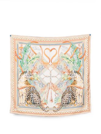 Ferragamo Foulard in seta stampata Ferragamo