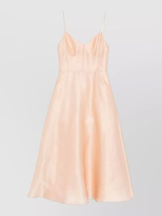 Alberta Ferretti silk midi dress